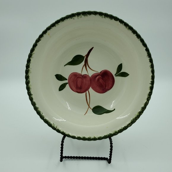 Blue Ridge Southern Potteries Quaker Apple Serving Bowls Vegetable Bowls - Picture 7 of 13